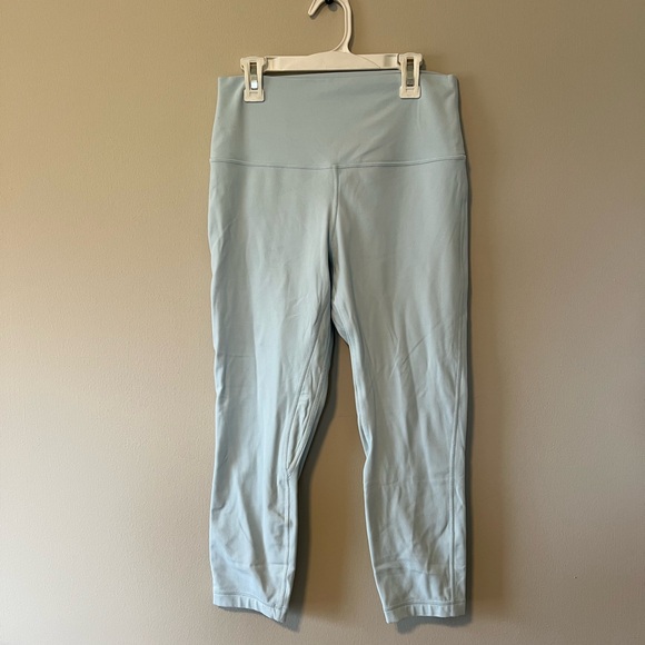 lululemon align high rise crop 23" icing blue - Picture 2 of 6